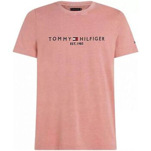T-shirt MW0MW35186-TJ5 TEABERRY BLOSSOM - Tommy Hilfiger - Modalova