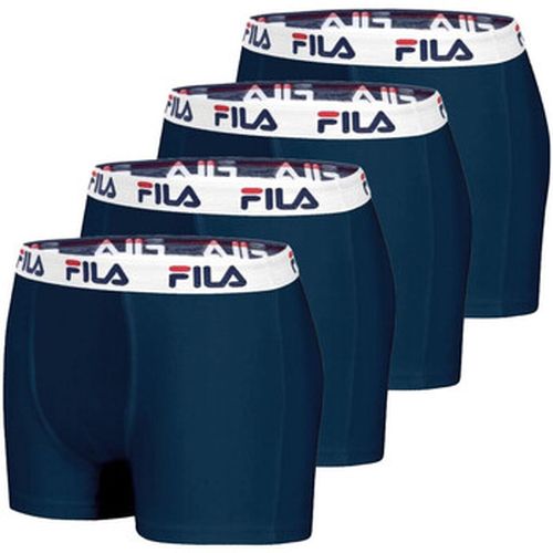 Boxers Lot de 4 Boxers 5016 coton couleur Navy - Fila - Modalova