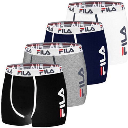 Boxers Lot de 4 Boxers 5040 coton couleur assorties - Fila - Modalova