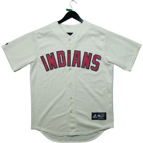 T-shirt Maillot Cleveland Indians MLB QWE0586 - Majestic - Modalova