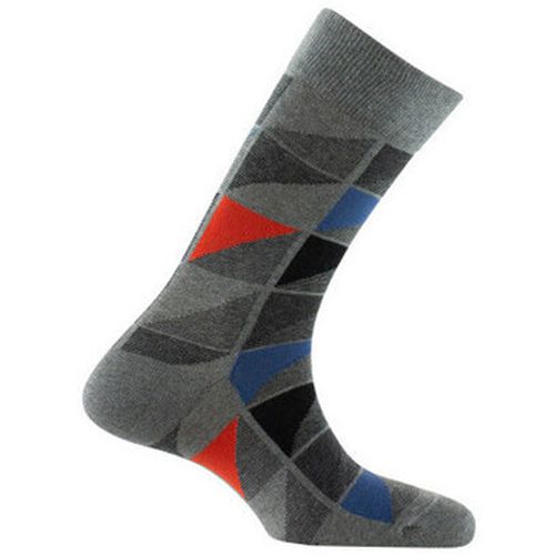 Chaussettes Mi-chaussettes en coton motif géométrique MADE IN FRANCE - Kindy - Modalova