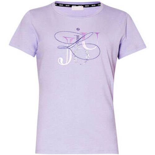 T-shirt T-shirt avec logo Lurex® - Liu Jo - Modalova