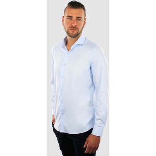 Chemise Chemise sans repassage - clair - Coupe Slim - Coton Sergé - Vercate - Modalova