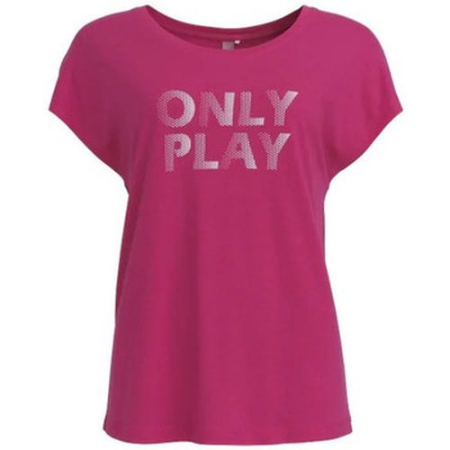 T-shirt TEE SHIRT ONLY - RASPBERRY SORBET PRINT IN WHI - XS - Only Play - Modalova