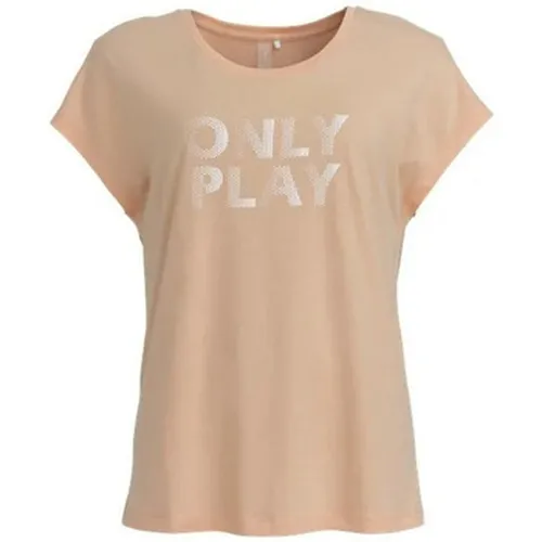 T-shirt TEE SHIRT ONLY - SALMON PRINT IN WHI - L - Only Play - Modalova
