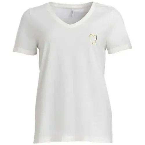 T-shirt TEE SHIRT - CLOUD DANCER - 2XL - Only - Modalova