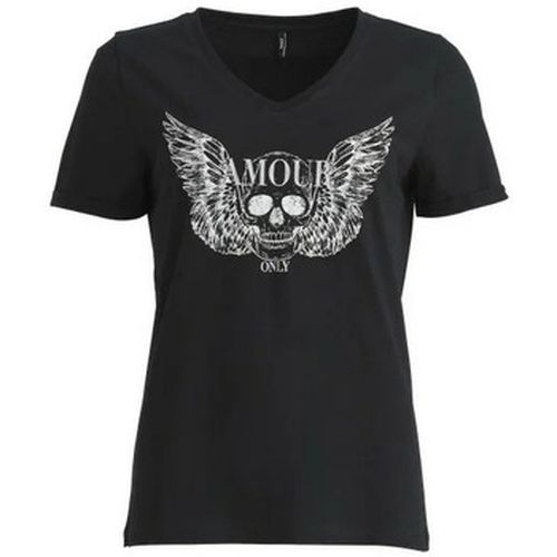 T-shirt Only TEE SHIRT - Noir - M - Only - Modalova