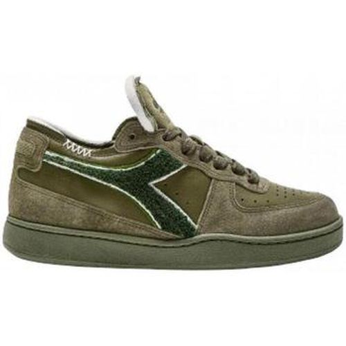 Baskets basses mi_basket_row_cut_terry_verde - Diadora - Modalova