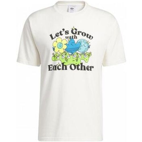 T-shirt ic5558_grow_together_beige - adidas - Modalova