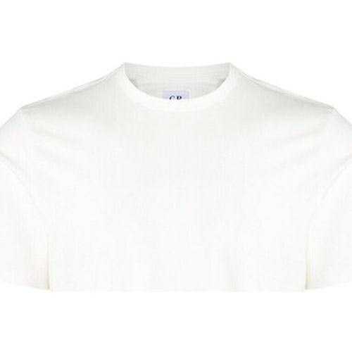 T-shirt T-shirt choker en coton blanc - C.p. Company - Modalova