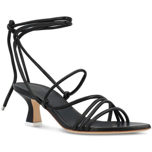 Chaussures escarpins Sandale Dafne en cuir nappa noir - 3Juin - Modalova