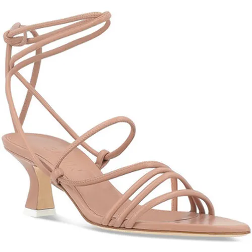 Chaussures escarpins Sandale Dafne en cuir nappa beige - 3Juin - Modalova