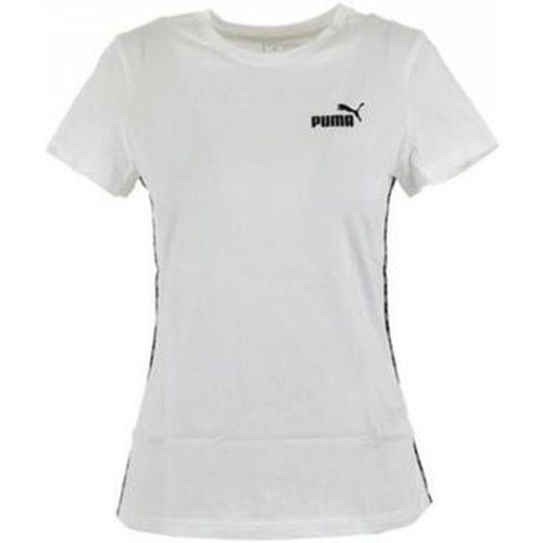 T-shirt 676131_power_tape_bianco - Puma - Modalova