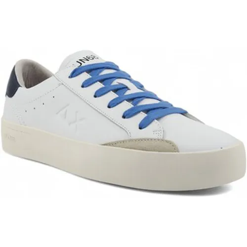 Chaussures Street Leather Sneaker Uomo Bianco Navy Blue Z34140 - Sun68 - Modalova
