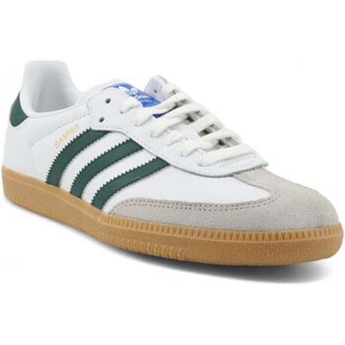 Chaussures Samba Sneaker Uomo White Green IE3437 - adidas - Modalova