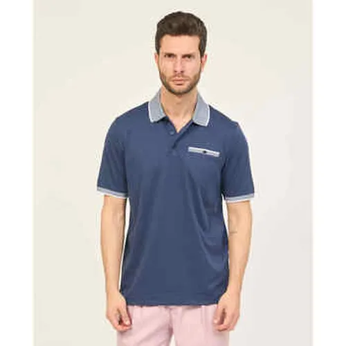T-shirt Polo en coton avec poche poitrine - Bugatti - Modalova