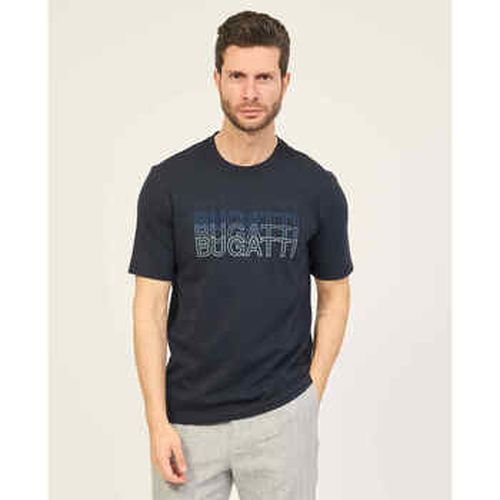 T-shirt T-shirt en coton avec logo imprimé - Bugatti - Modalova