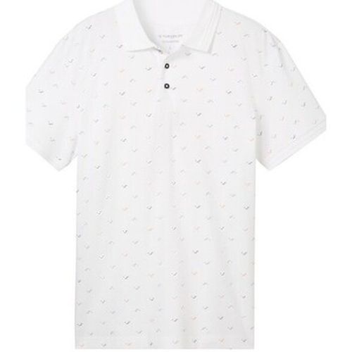 T-shirt Tom Tailor Polo blanc - Tom Tailor - Modalova