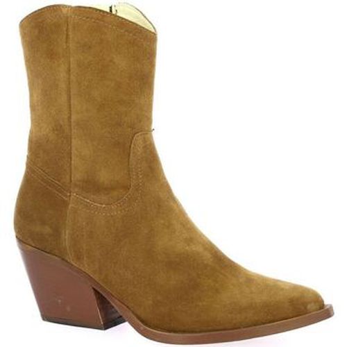 Bottes Angelica Boots cuir velours - Angelica - Modalova