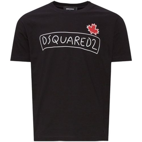 T-shirt S71GD1130 Logo Black T-shirt - Dsquared - Modalova