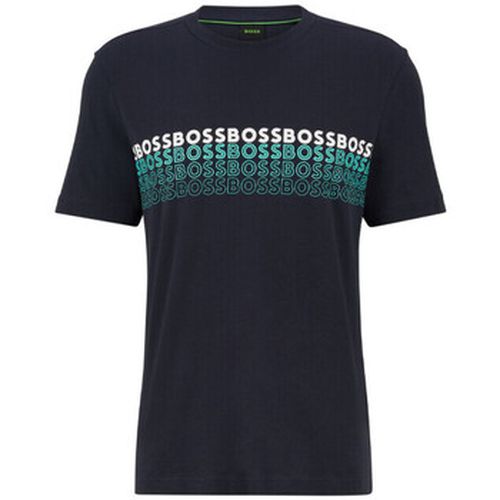 T-shirt T-SHIRT REGULAR FIT TEE 2 MARINE - BOSS - Modalova