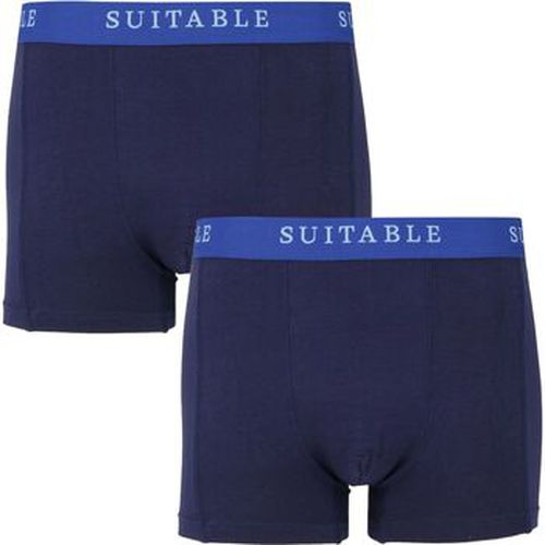 Caleçons Boxer-shorts Lot de 2 bambou Marine - Suitable - Modalova