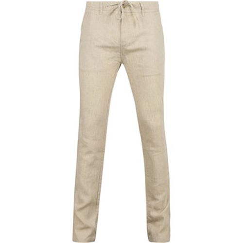 Pantalon Suitable Chino Lin Beige - Suitable - Modalova