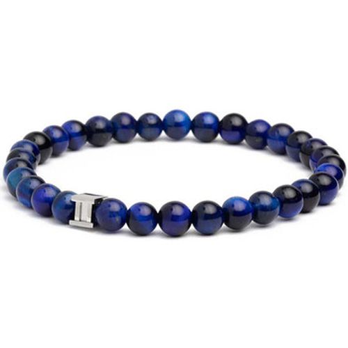 Bracelets Bracelet Dark Blue oeil de tigre bleu 6mm - Gemini - Modalova
