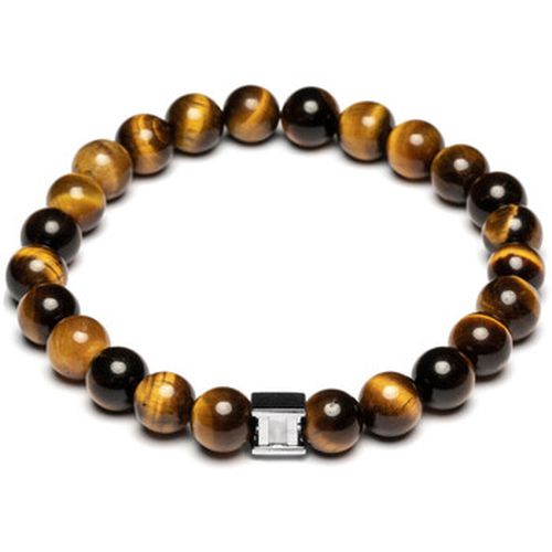 Bracelets Bracelet perles oeil de tigre 8 mm - Gemini - Modalova