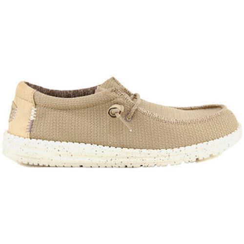 Baskets Chaussures - WALLY SPORT MESH TAN/WHITE - Dude - Modalova