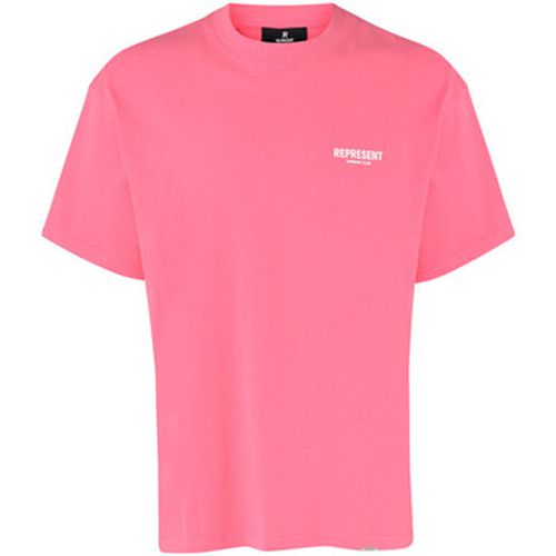 T-shirt T-Shirt Club des propriétaires en coton rose - Represent - Modalova