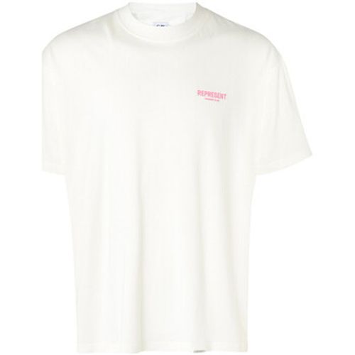 T-shirt T-Shirt Club des propriétaires blanc et rose - Represent - Modalova