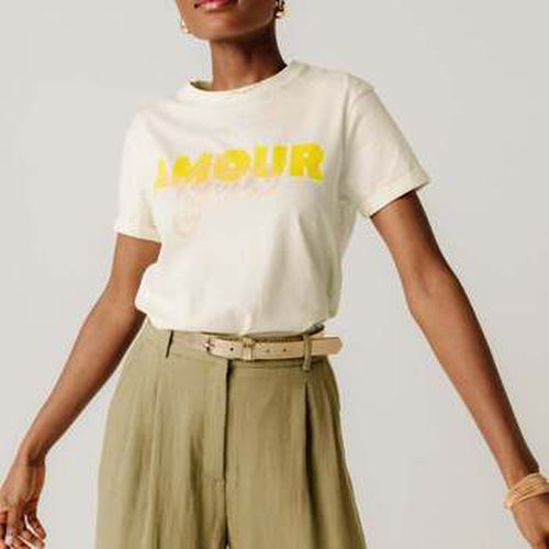 T-shirt T-shirt à message Amour - Promod - Modalova