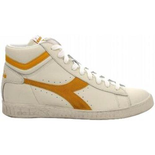 Baskets montantes game_l_high_waxed_suede_pop_giallo - Diadora - Modalova