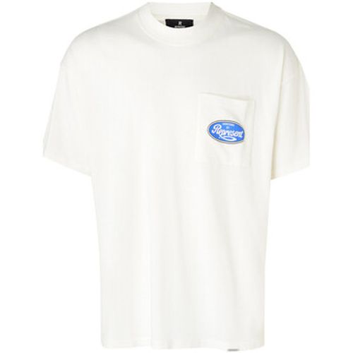 T-shirt T-Shirt Blanc et bleu classiques - Represent - Modalova