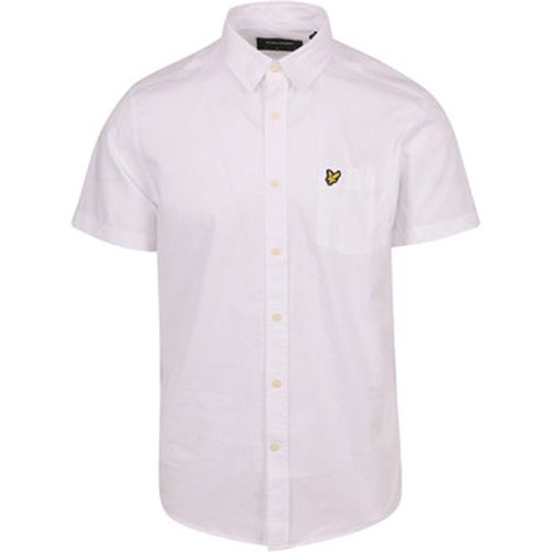 Chemise Chemise Short Sleeve Poplin Blanche - Lyle And Scott - Modalova