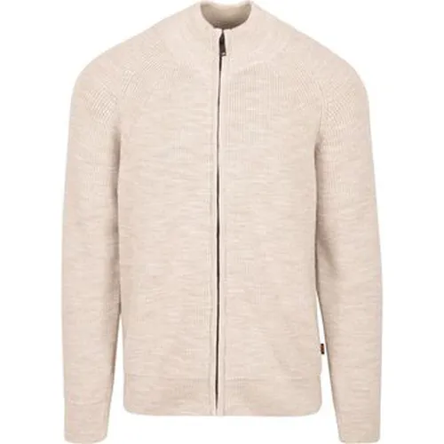 Sweat-shirt Kenion Cardigan Greige - BOSS - Modalova