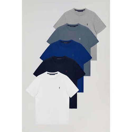T-shirt PACK - 5 RIGBY GO T-SHIRT B N-W-RB-DB-GV - Polo Club - Modalova