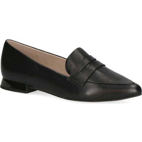 Mocassins black nappa casual closed loafers - Caprice - Modalova