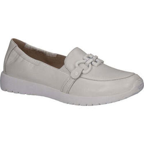 Mocassins white softnap casual closed loafers - Caprice - Modalova