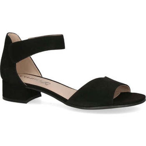 Sandales black suede casual open sandals - Caprice - Modalova