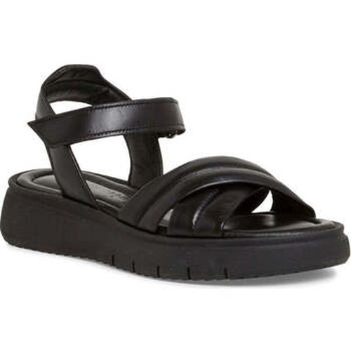 Sandales black leather casual open sandals - Tamaris - Modalova