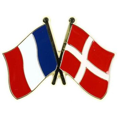 Broches Pin's Drapeaux Jumelage France - Danemark - Clj Charles Le Jeune - Modalova