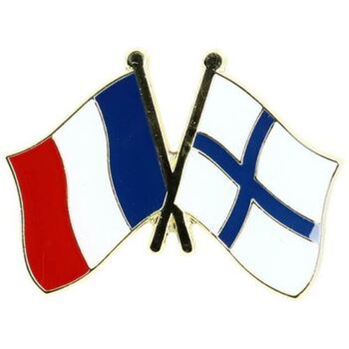 Broches Pin's Drapeaux Jumelage France - Finlande - Clj Charles Le Jeune - Modalova