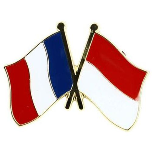 Broches Pin's Drapeaux Jumelage France - Monaco - Clj Charles Le Jeune - Modalova