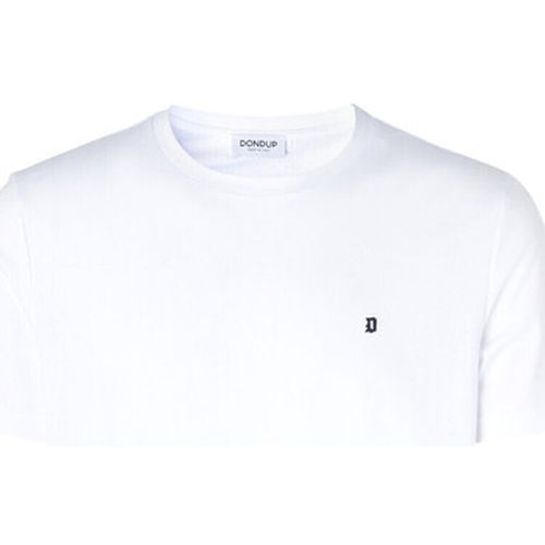 T-shirt T-Shirt en coton blanc avec logo - Dondup - Modalova
