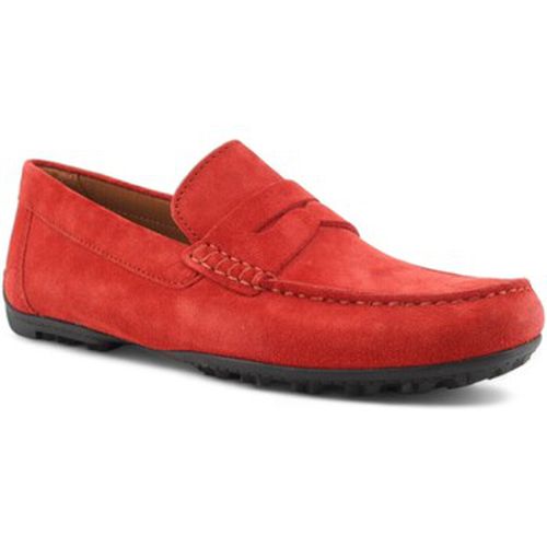 Chaussures Kosmopolis Mocassino Uomo Red U35CFB00020C7000 - Geox - Modalova