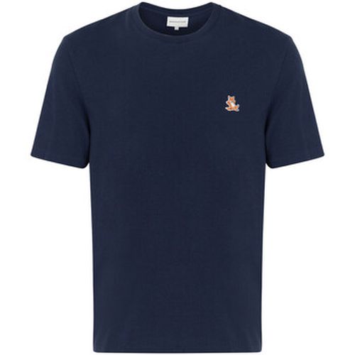 T-shirt T-Shirt Chillax Fox bleu marine - Maison Kitsuné - Modalova