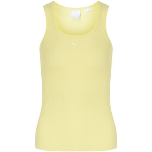 T-shirt Pinko Top en coton jaune - Pinko - Modalova