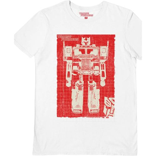T-shirt Transformers Red Optimus - Transformers - Modalova